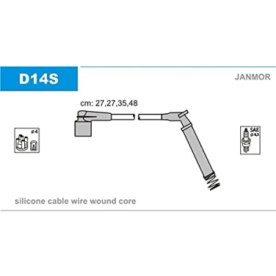 Immagine di JANMOR D14S Kit Cavi Accensione