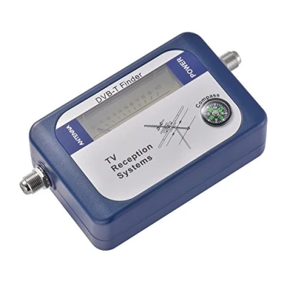 Immagine di Kreema Misuratore di segnale digitale terrestre Antenna TV DVB T Finder con sistemi ricezione Compass