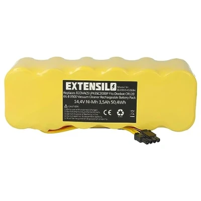 Immagine di EXTENSILO 1x batteria compatibile con Profimaster Robot 2712 aspirapolvere (3500mAh, 14,4V, NiMH)