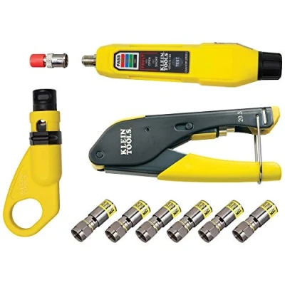 Immagine di Klein Tools VDV002 818 Coax Installation and Testing Kit by
