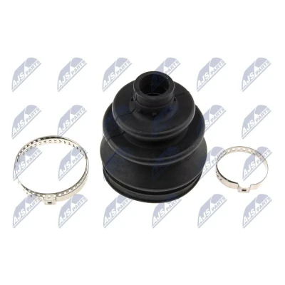 Immagine di NTY NOP 017 Soffietto Assale anteriore, lato ruota con morsetti CITROËN: C5 II Hatchback, I Station Wagon, Wagon