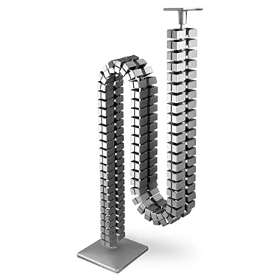 Immagine di Kuba Slim Line Passacavi rettangolare, lunghezza: 1260 mm, prodotto in Germania, argento