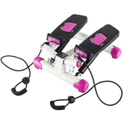 Immagine di Swing Stepper con elastici per allenamento S3033 Hms Side Stepper, Rosa