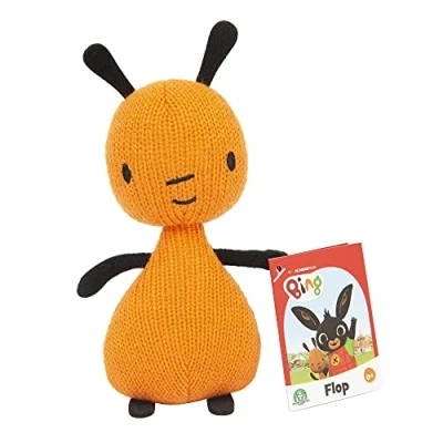 Immagine di Giochi Preziosi Bing Peluche 19CM circa, personaggio Flop, soffice e imbottito da portare sempre con te, dettagli ricamati, adatto anche per i bambini più piccoli a partire dai 0 mesi, BNG00102