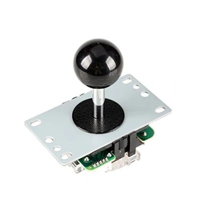 Immagine di EG STARTS Arcade Classic Competition 5 Pin Stick 5P Rocker 8 Modi Joystick per PC Xbox 360 PS2 Giochi PS3 Kit Fai da Te Parti Mame Jamma Machine Gaming (Nero)