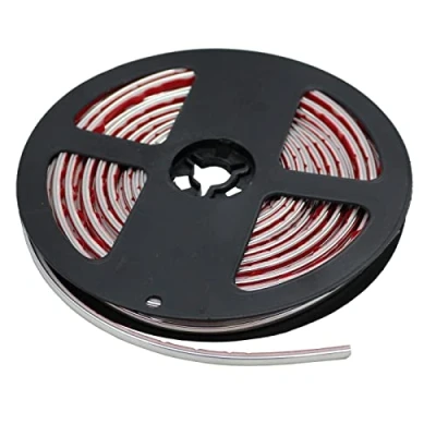 Immagine di Cromo Decorazione decorativa 4mm x 5m Auto Striscia cromata Universale Autoadesivo Flessibile