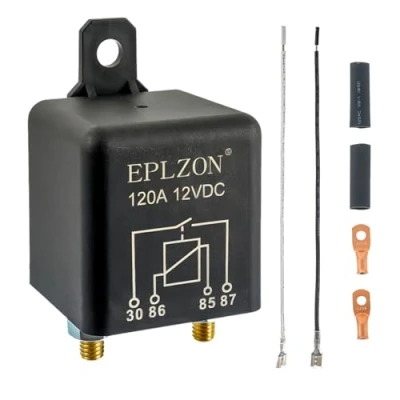 Immagine di EPLZON 120A 12V DC 4 Pin SPST RL280 ZL180 Starter Heavy Duty Relè Split ON/OFF Per Veicolo Automobile Camion Barca Avviamento Motore