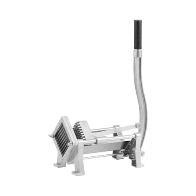 Immagine di Royal Catering RCKS 3 Affettatrice per patate (include inserti coltelli 8 x 8/10 10/12 12, manuale, montaggio da tavolo e a parete, acciaio inox alluminio, stabile)