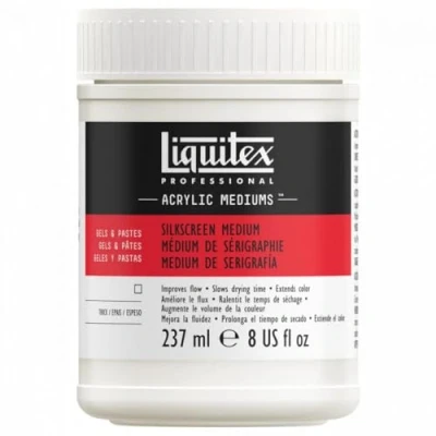 Immagine di LIQUITEX Acrilico Additivo 237ml Medium per Serigrafia, Nessuno, 237 ml (Confezione da 1), unità