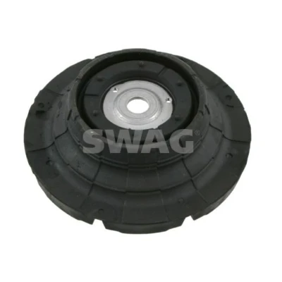 Immagine di SWAG 32 92 3116 Supporto ammortizzatore a molla Assale anteriore senza cuscinetto sfere Gomma VOLKSWAGEN: Transporter 5, Multivan 5 (7HM