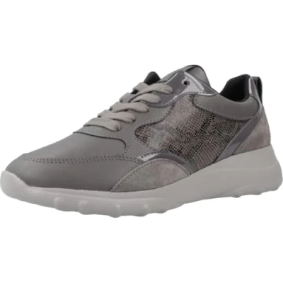Immagine di Geox D Alleniee A, Scarpe da Ginnastica Donna, Grigio Scuro, 41 EU