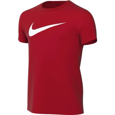 Immagine di Nike CW6941 657 Y NK DF PARK20 SS Tee HBR T Shirt Unisex Ragazzi University Red/White Taglia XL