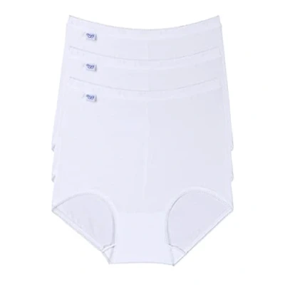 Immagine di Sloggi Basic+ Maxi 3p Slip, Bianco (White 01), 8 IT (Pacco da 3) Donna