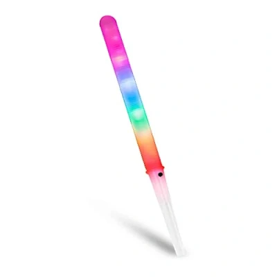 Immagine di Royal Catering Bastone LED Zucchero Filato Bastoncini Luminosi RCBL LEDS (50 Pezzi, 7 Modalit?, Rosso, Verde, Blu, Plastica senza BPA)