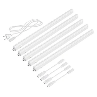 Immagine di Parlat Apparecchi sottopensile a LED Rigel, 57,3 cm ciascuno, 790 lm bianco caldo, set da 5