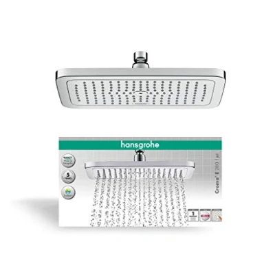 Immagine di hansgrohe Croma E Soffione doccia 280 1 getto EcoSmart, cromo, 26258000