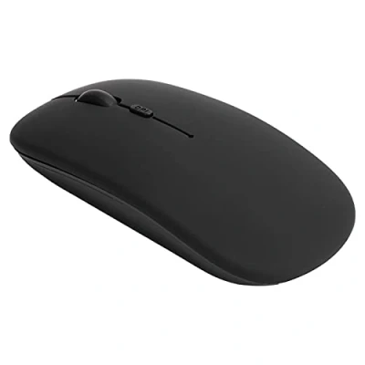 Immagine di ASHATA Mouse Wireless Sottile, Mini Portatile Ottico Ultra Sottile Bluetooth 5.0, 800, 1200, 1600 DPI Regolabili, Senza Fili per Laptop, PC, Tablet
