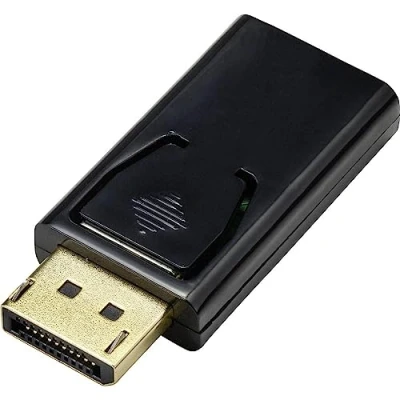 Immagine di Renkforce RF 4746622 HDMI / DisplayPort Adattatore [1x Spina 1x Presa HDMI] Nero