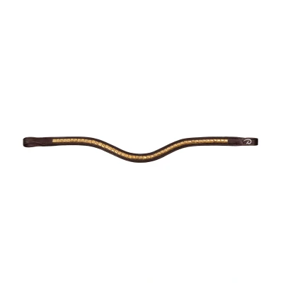 Immagine di Dyon Brass Clincher Browband V Shape New English Collection