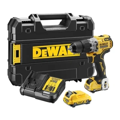 Immagine di DEWALT Trapano Avvitatore Compatto 2 Velocità con percussione, DCD706D2 QW