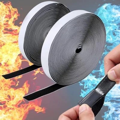 Immagine di SOSINYA Autoadesivo Nastro Adesivo10Mx20MM.Nastro Gancio e Anello Extra Forte Bifacciale.Nastro Biadesivo per Tessuti Hook Loop.Feltro Adesivo Tessuto.Autoadesivo Rotolo