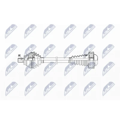 Immagine di NTY NPW VW 032 Albero motore / Semiasse VOLKSWAGEN: GOLF 5, 6, Passat B6 Variant, AUDI: A3 Sportback, Hatchback, SEAT: Leon II Hatchback
