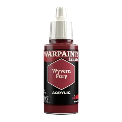 Immagine di The Army Painter Reds Warpaints, colori acrilici Fanatic da 18 ml, colore: wyvern Fury