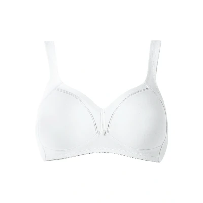 Immagine di Triumph Cotton Shaper N Reggiseno a triangolo, Donna, Taglia: 85C, Weiß