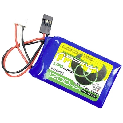 Immagine di Absima Batteria ricaricabile LiPo 7.4 V 1200 mAh Numero di celle: 2 Softcase Futaba / JR