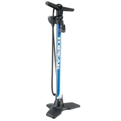 Immagine di Topeak Joe Blow Race Pompa a Piede, Colore: Blu