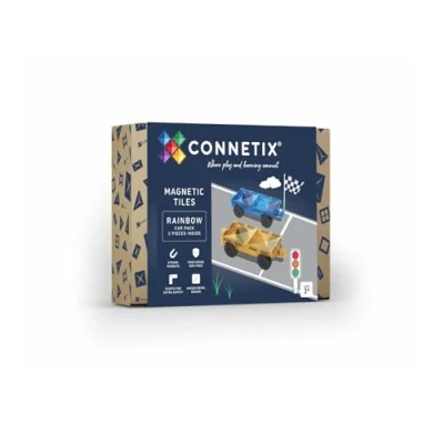 Immagine di CONNETIX Arcobaleno Pacchetto Auto, 2 Pezzi