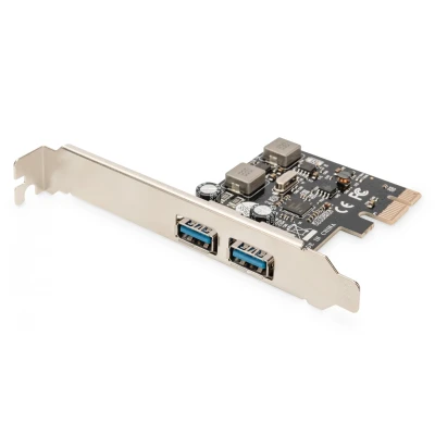 Immagine di Digitus DS 30220 5 2 Porte Scheda PCI Express PCIe incl. slot Low Profile