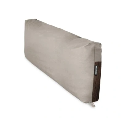 Immagine di Happers Cuscino da Esterno e Sfoderabile per Pallet 120x45 in Naylim Impermeabile Pietra Opaco