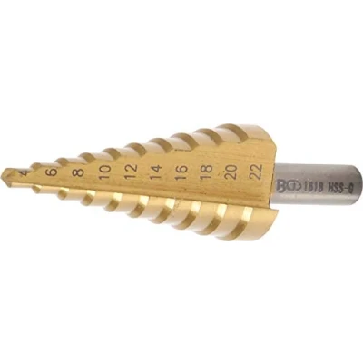 Immagine di Bgs Technic Pro+ Cono Zigrinato Per Foratura, Rivestito In Titanio, 4 22 Mm