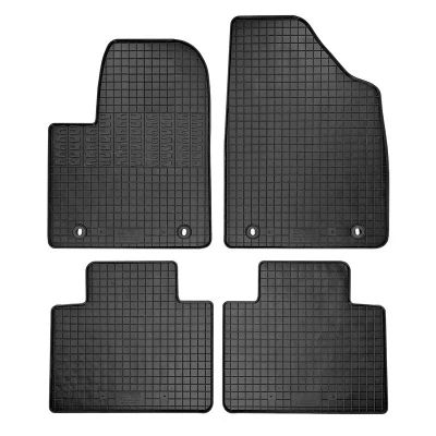 Immagine di AutoStyle CK RMG02 Set tappetino Gomma piena anteriore e posteriore 4 nero MG: MG HS