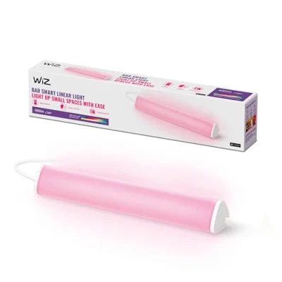 Immagine di WiZ Barra Luminosa da Tavolo Smart WiFi, Luce Bianca e Colorata, 5.5W, Bianco, Tecnologia SpaceSense, Controllo Vocale (Alexa, Apple HomeKit, Google Home)