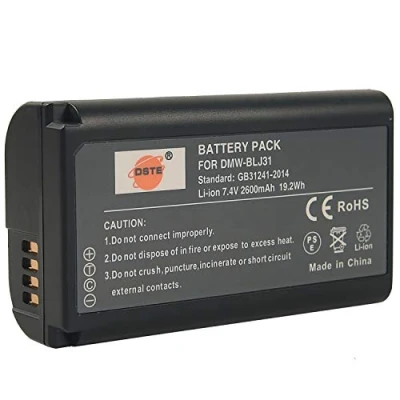 Immagine di DSTE Batteria di ricambio compatibile con Panasonic DMW BLJ31, BLJ31e, LUMIX DC S1, S1R, S1H, BGS1R