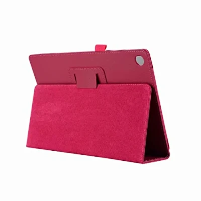 Immagine di SZHHFJJYP HHF Tab Accessori per Lenovo Case 4 10 TB X704F X704L / più X304F X30 4L, PU. Custodia Tablet in Pelle Cassa Flip Tab4 x70. 4F X304F. (Colore : Plus Rose)