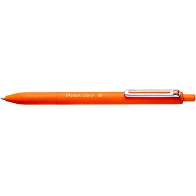 Immagine di Pentel BX467 penna sfera a scatto Izee 0,7 mm arancio, 12 pezzi