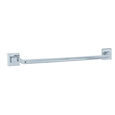 Immagine di Wenko Portasciugamani da Parete Vacuum Loc Quadro, Fissaggio Senza Fori, per bagni e Toilette, in Acciaio Inossidabile Lucido antiruggine, 60,5x6x5cm