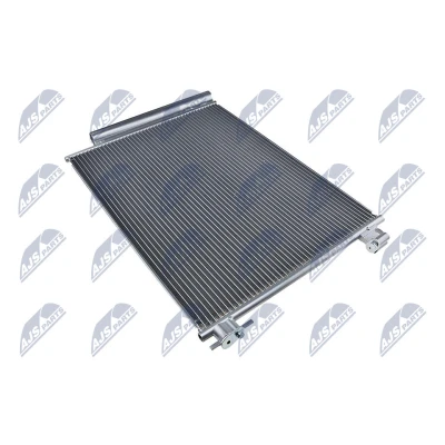 Immagine di NTY CCS RE 038 Condensatore con essiccatore Alluminio 541mm SMART: Forfour II Hatchback