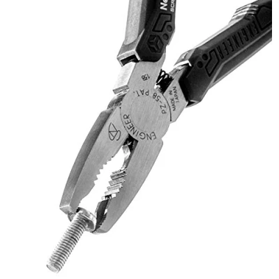 Immagine di Pinza multifunzione combinata con ganasce estrattori a vite danneggiata (made in Japan) Engineer pz 58 GT neji saurus (impugnature nere)
