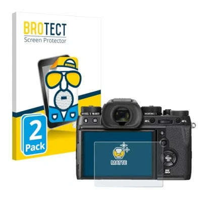Immagine di brotect Pellicola Protettiva Opaca per Fujifilm X T2 Anti Riflesso (2 Pezzi)