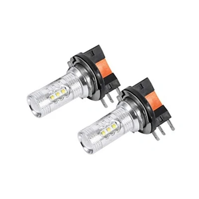 Immagine di OUKENS Lampada frontale per auto, 2 pezzi/1 paio di lampadine a LED H15 bianche da 80 W H15, conversione dei fari delle lampade 60.000 ore durata della vita