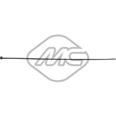 Immagine di Metalcaucho 00037 Fascetta fissaggio Nylon bianco 280mm
