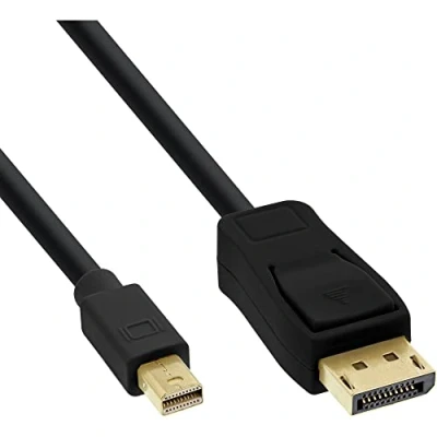 Immagine di InLine 17136S Cavo Mini DisplayPort a DisplayPort, 0,5 m, Colore: Nero