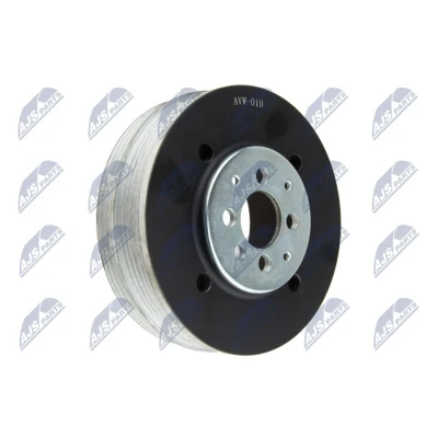 Immagine di NTY RKP VW 010 Puleggia Albero Motore 4PK+5PK disaccoppiato, con istruzioni montaggio AUDI: A6 C5 Avant, A4 B5 Sedan