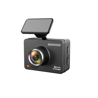 Immagine di KENWOOD DRV A310W, Videocamera da cruscotto con display LCD 2,0&quot;, registrazione ad alta definizione e collegamento wireless, Nero