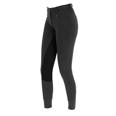 Immagine di Kerbl, Pantaloni da equitazione Bambino Economic, Nero (Schwarz), 140 cm