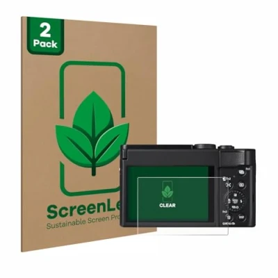 Immagine di ScreenLeaf Pellicola protettiva, Proteggi Schermo Sostenibili, Clear, Antigraffio (Pellicola protettiva), Custodia fotocamera, Trasparente